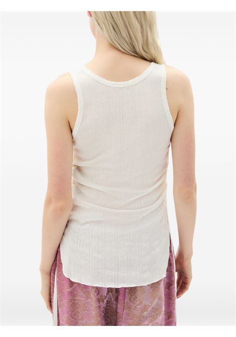 mara tank top woman white ANN DEMEULEMEESTER | B0011982 FA736002
